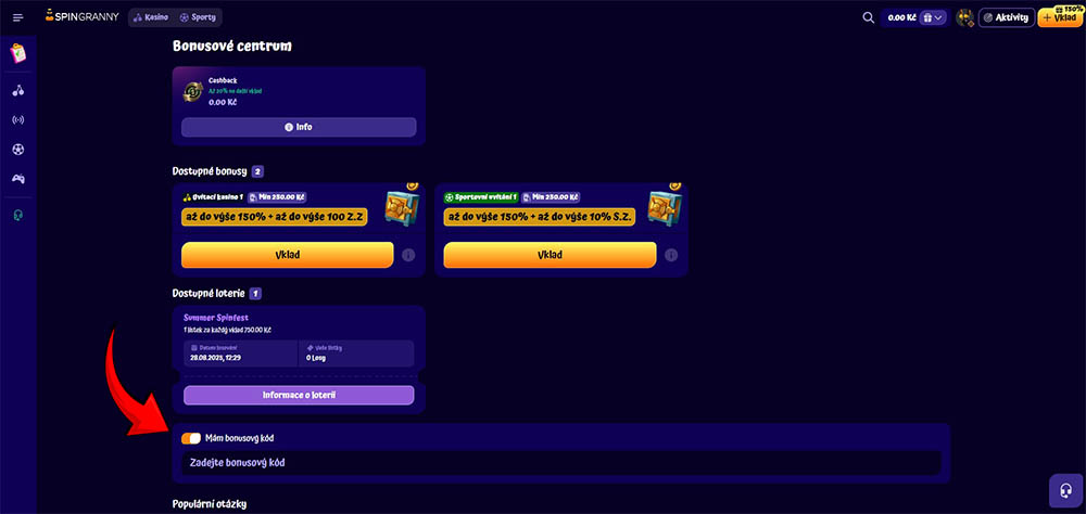 Spingranny Promo-Code