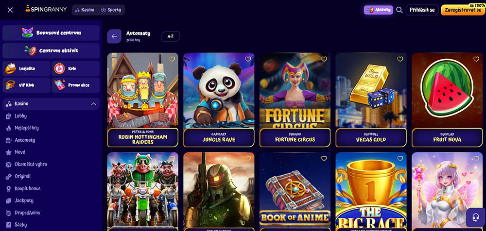 Spingranny Spielautomaten [Übersicht der Top-Spielautomaten]