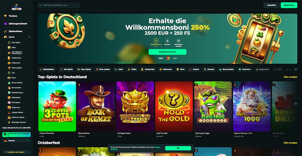 Trip2Vip Casino DE