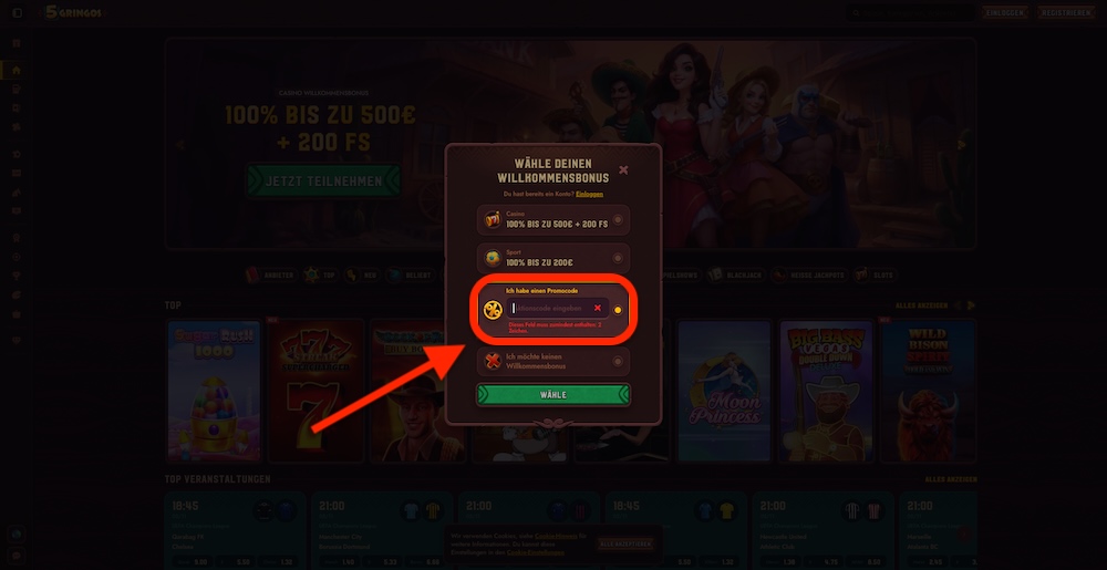 5Gringos Promo-Code