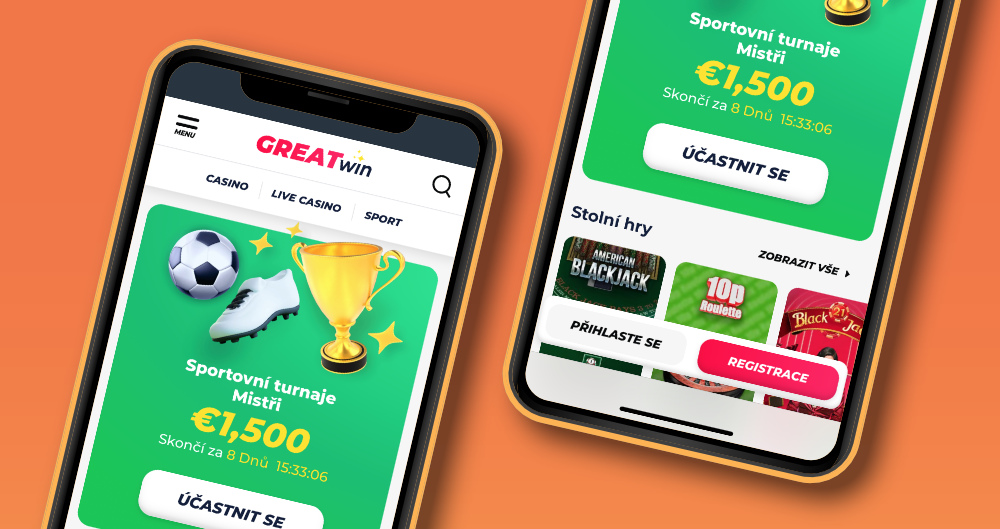GreatWin Mobil-App