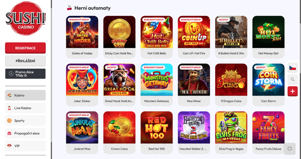 Sushi Casino Spielautomaten [Übersicht der TOP-Spielautomaten]