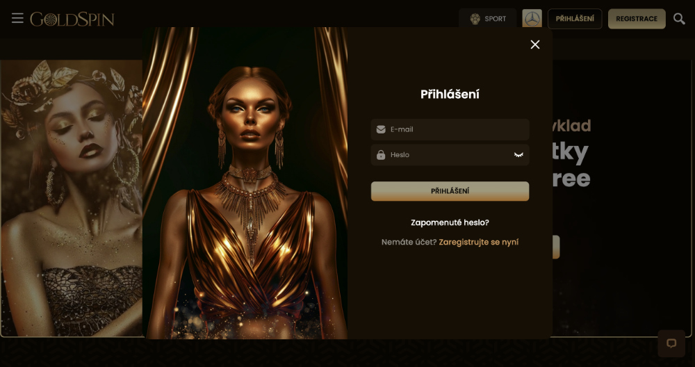 GoldSpin Login, Anleitung zur Anmeldung