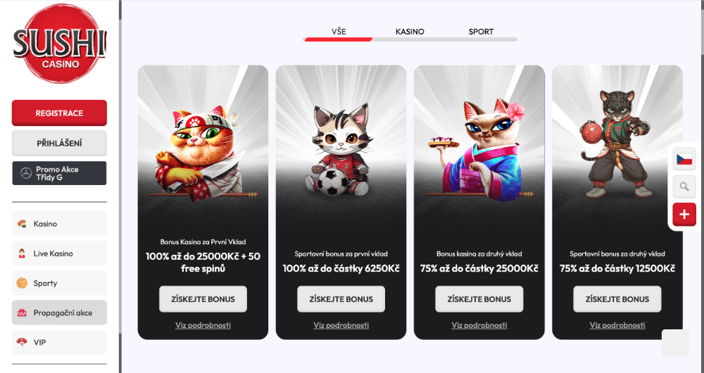 Sushi Casino Bonusangebot