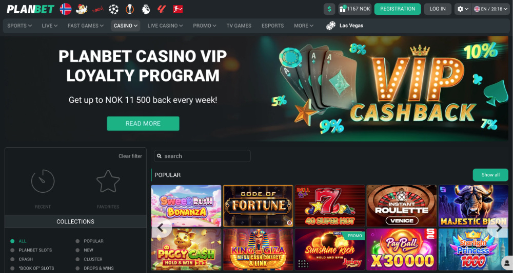 Planbet Casino – Aufmacherbild