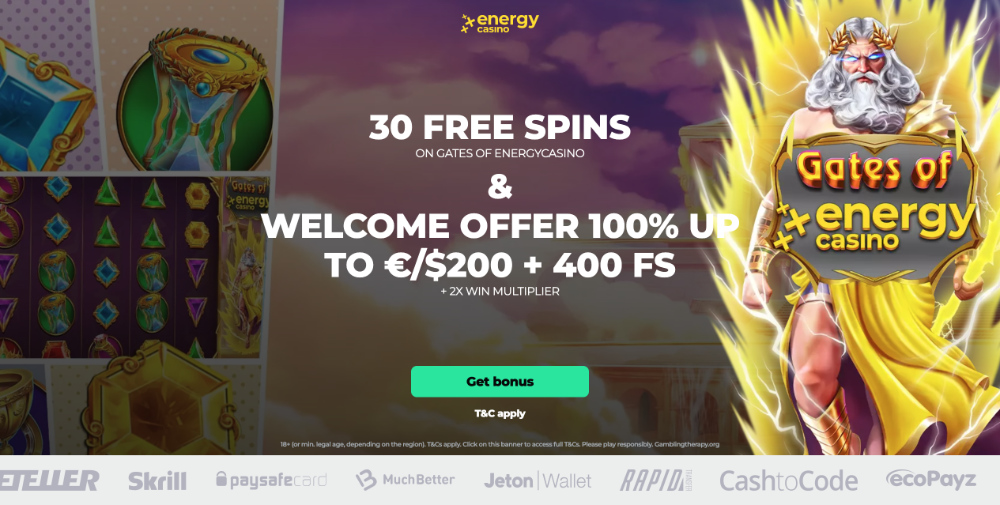 Energy Casino Free Spins [Wie erhält man Freispiele?] – Einleitung