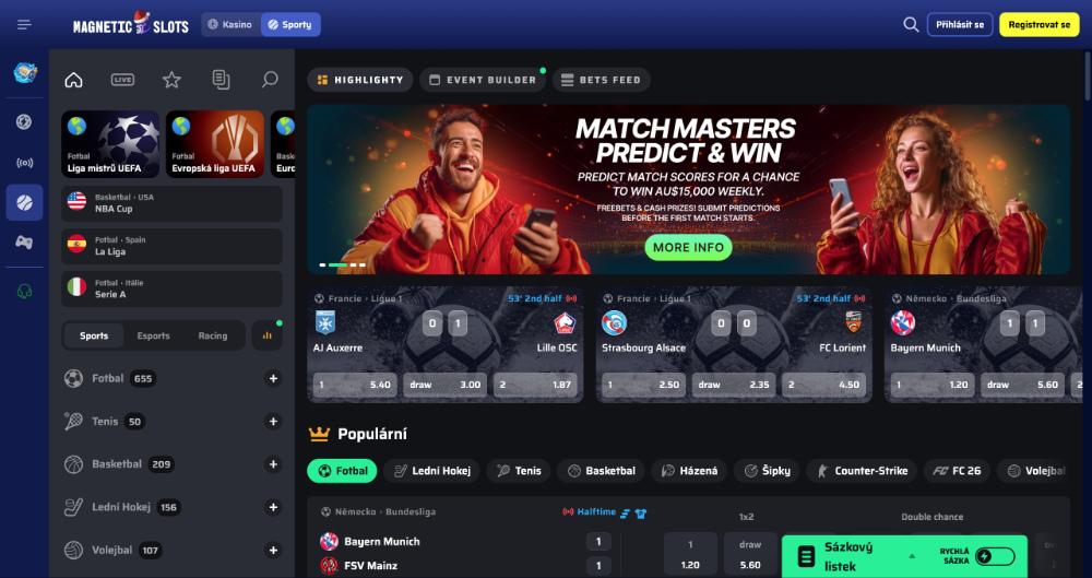 Buchmacher MagneticSlots – Einleitung