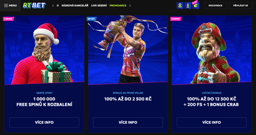 No-Deposit-Bonus im Casino RTbet