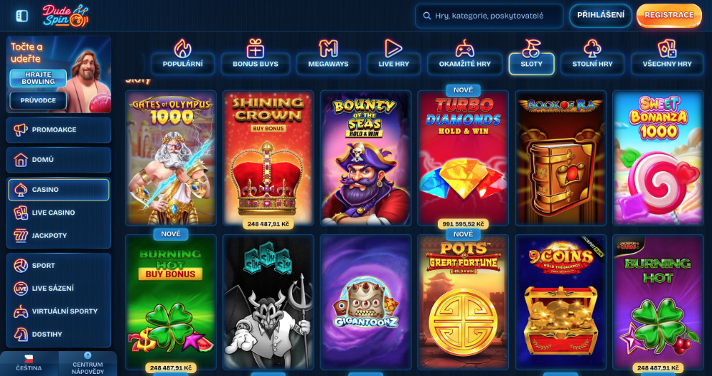 Casino DudeSpin Bonus ohne Einzahlung