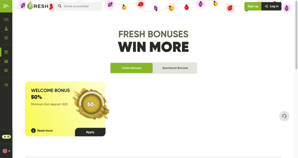 Fresh No-Deposit-Bonus Logo