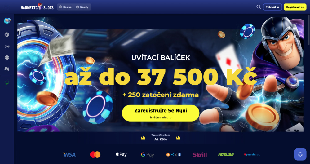 MagneticSlots Casino – Titelbild