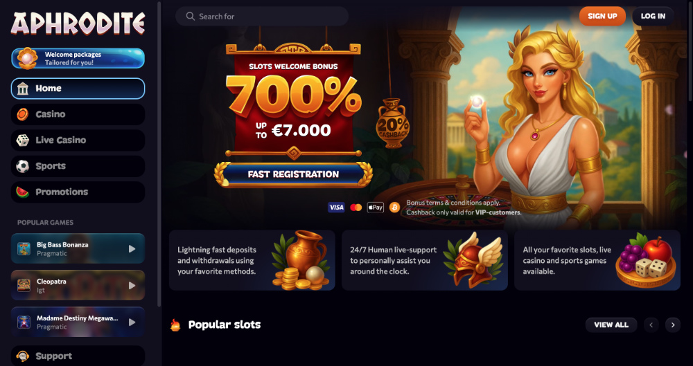Aphrodite Casino – Einleitung