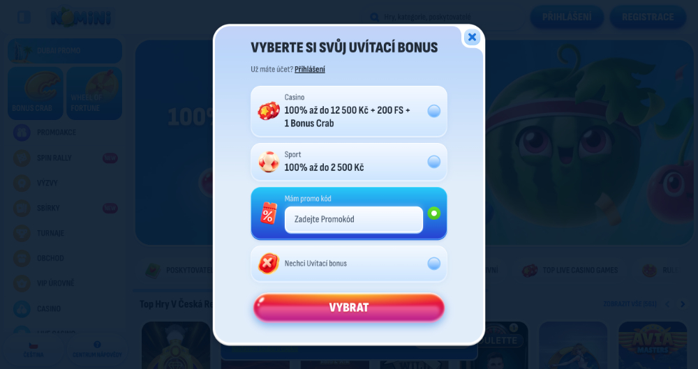 Nomini Promo-Code