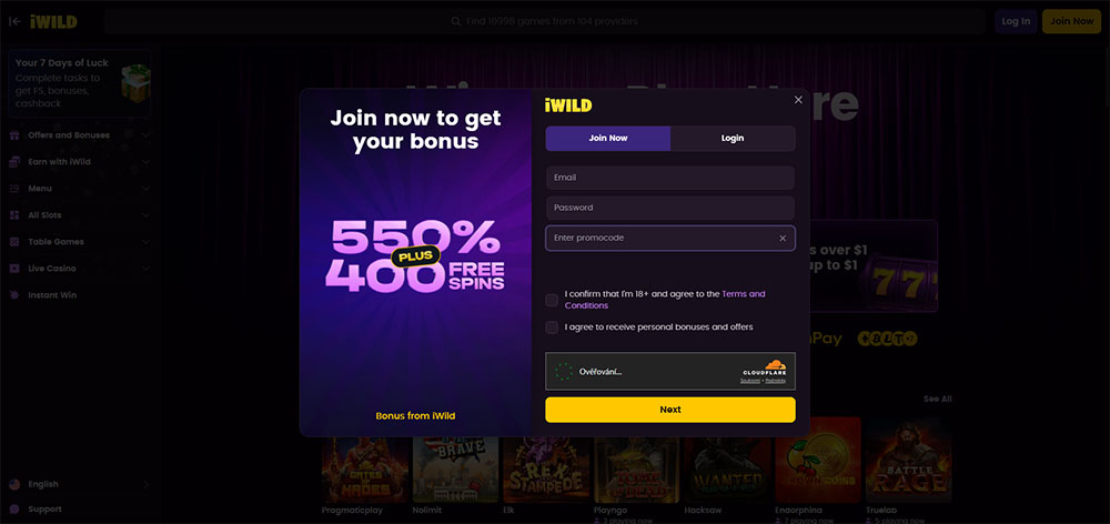 iWild Casino Promo-Code – Einführung