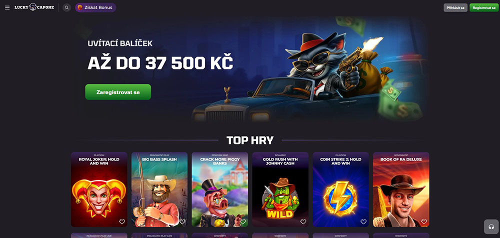 LuckyCapone Casino – Einführung