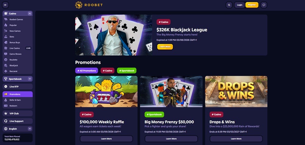 Roobet Bonus ohne Einzahlung – Einführung
